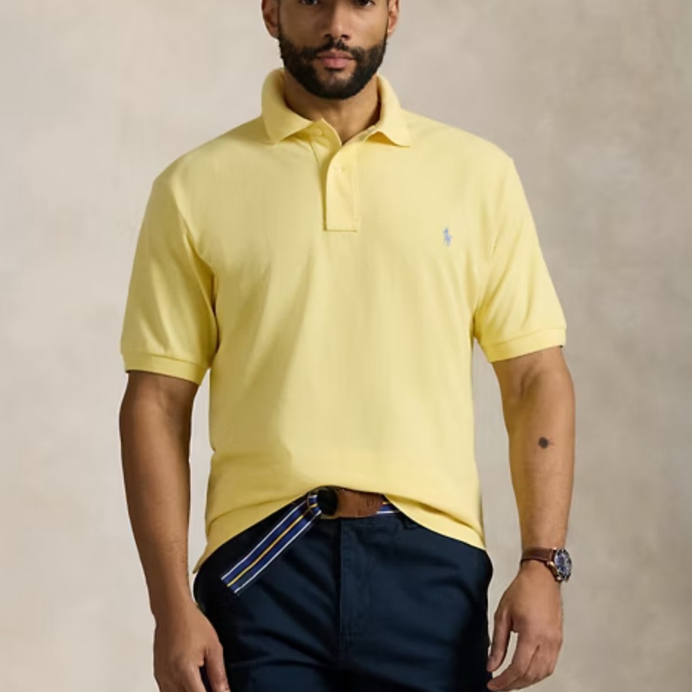 Polo by Ralph Lauren Light Yellow Polo Shirt